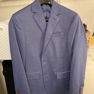 JF J.Ferrar blue Men’s Slim Suit jacket and pants